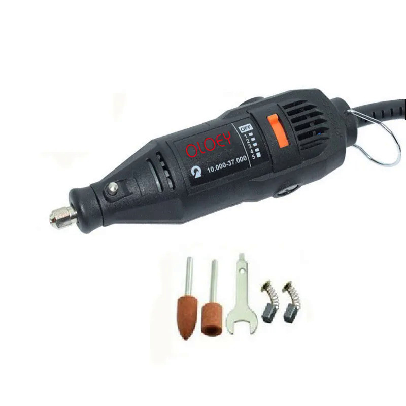 180W Electric Dremel Engraving Mini Drill polishing machine Mini Electric Drill Engraver With 6 Posi