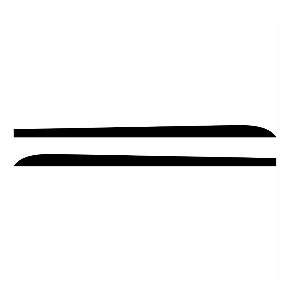 Tfreth 2 ชิ้นด้านข้างกระโปรง Racing Stripes Decal สติกเกอร์ไวนิลสําหรับ BMW f30 f31 f22 f23 e90 e91 