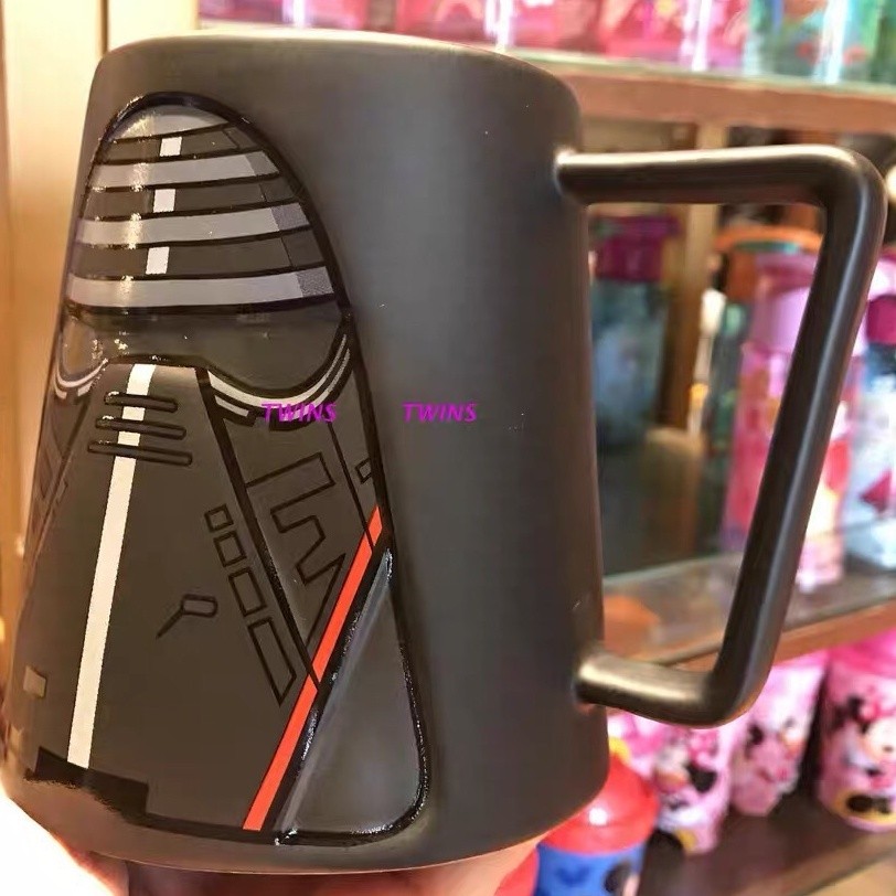 American Cup ins ถ้วยเซรามิกมูลค่าสูงความจุขนาดใหญ่ Original Boy Sports Star Wars Cup Retro Men Style