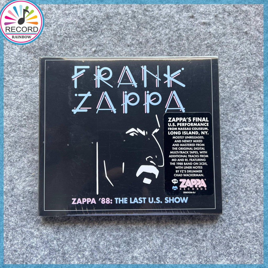 Frank Zappa Zappa '88: The Last U.S. Show Original 2CD Album Brand New [Sealed]