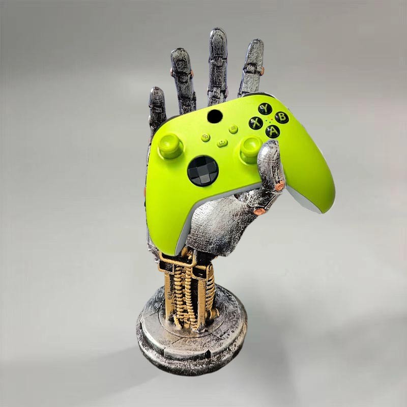 สําหรับ PS4/PS5/Xboxs Series Gamepad Bracket Cyberpunk Robot Stand Universal หูฟังขาตั้งตําแหน่ง Home Desktop Decor