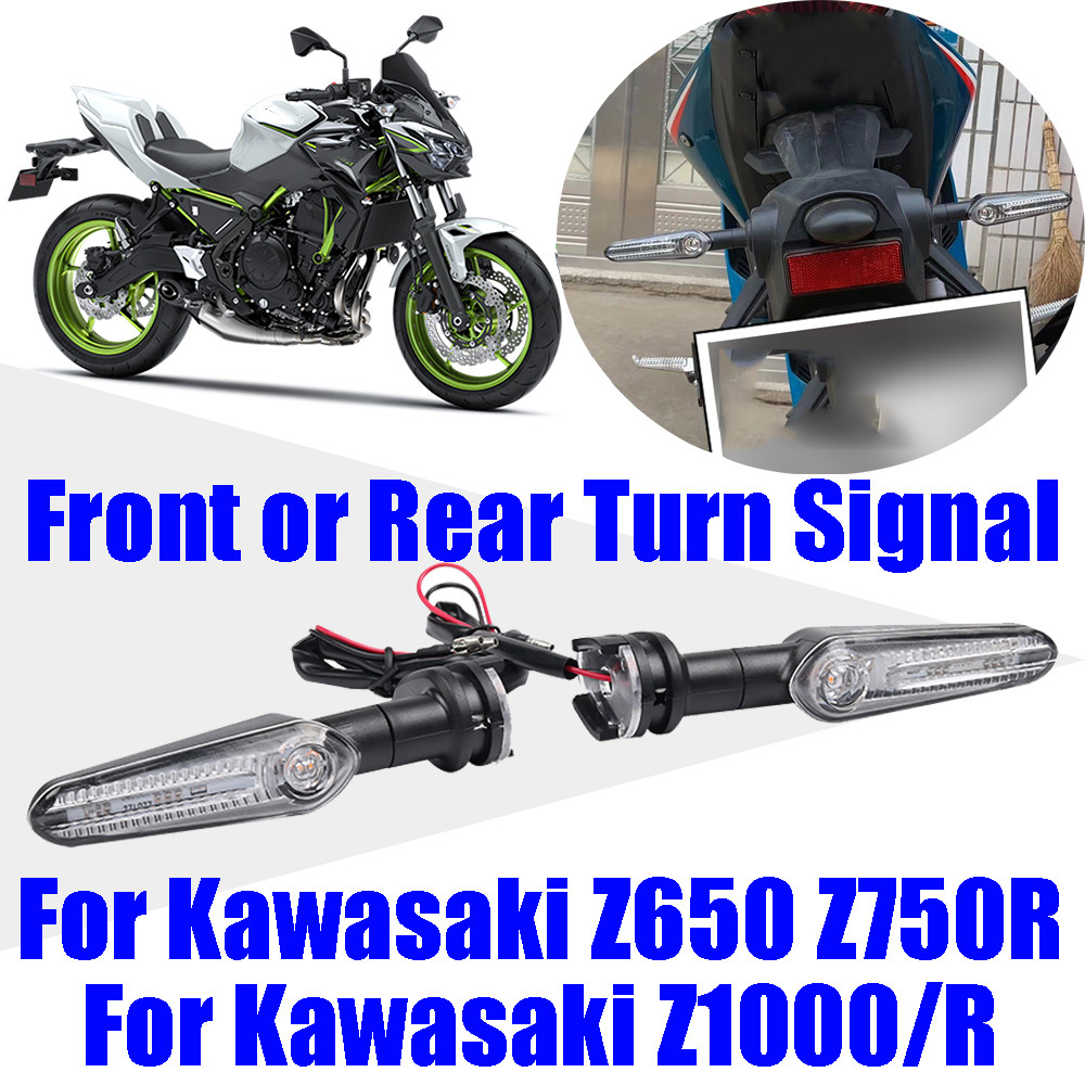 สําหรับ Kawasaki Z650 Z750R Z1000 Z1000R Z 650 750 1000 R 750R อุปกรณ์เสริม LED ไฟเลี้ยวไฟแสดงสถานะท