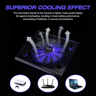 OKER C814 NOTEBOOK COOLING PAD ระบายความร้อนพัดลมโน็ตบุ๊ค