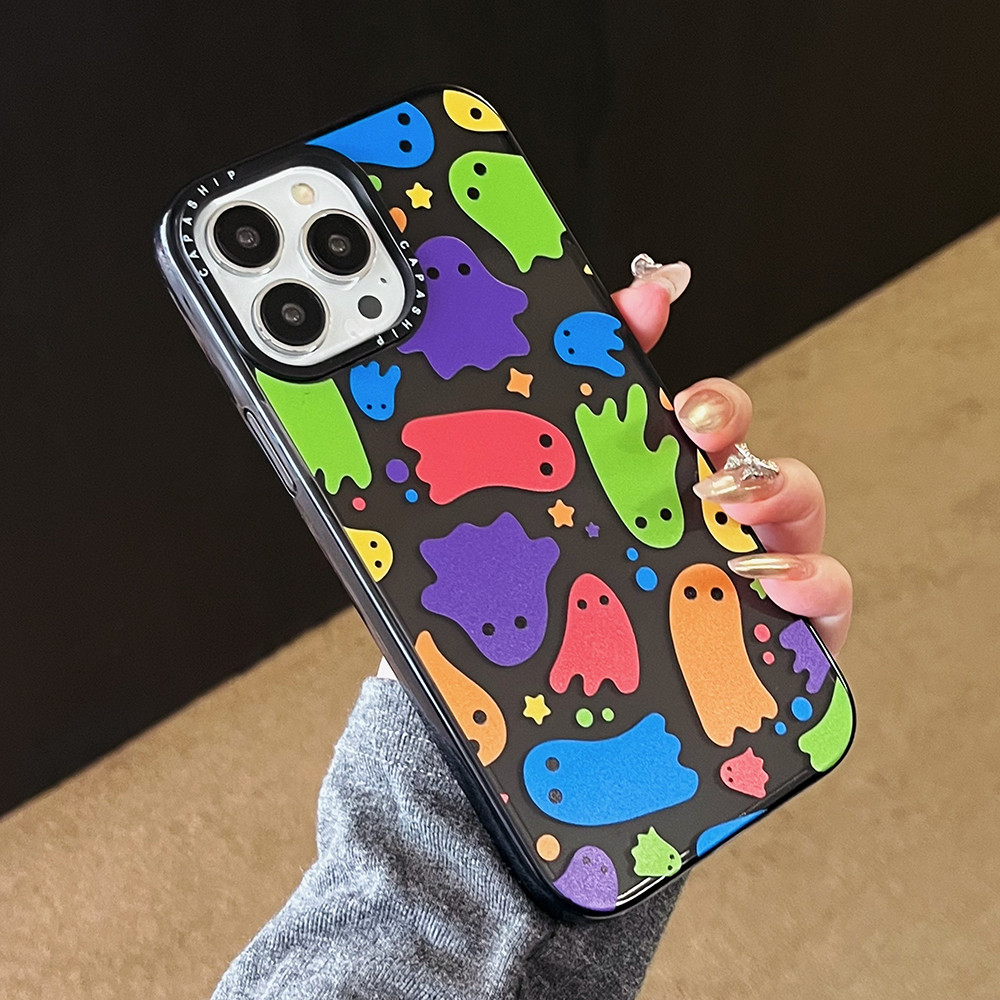 แมวน่ารัก Anti fall Soft เคสโทรศัพท์สําหรับ iPhone 16 Pro Max 16 Pro 15ProMAX 16 15 14 13 12 11 Pro Max XR IX กรณีคลุมทั้งหมดปลอกกันกระแทกป้องกันปกอ่อน