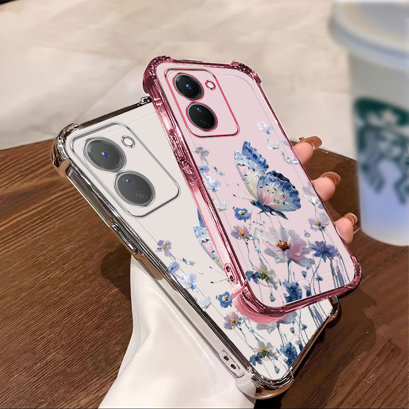 เคส VIVO Y27 5G Y36 4G Y27S V2232 V2247 V2302 เคสโทรศัพท์สําหรับสาว 2025 ใหม่ Soft Anti fall เกราะป้องกันน่ารัก LSHD - รูปที่ 2