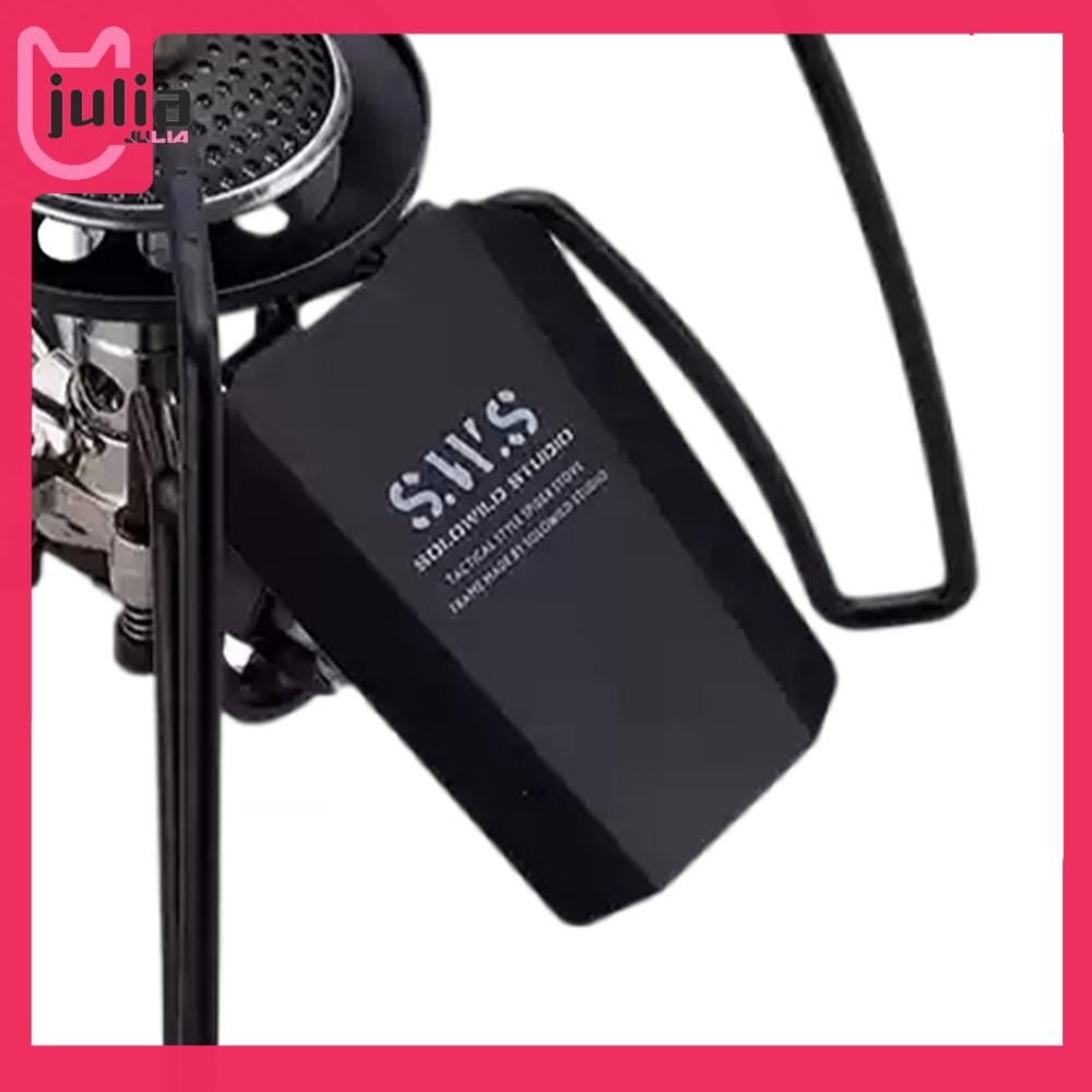 [Julia1.th] 2900w เตาแก๊สแบบพับได้อาวุธเตาแมงมุมสําหรับเดินป่ากลางแจ้งทําอาหาร