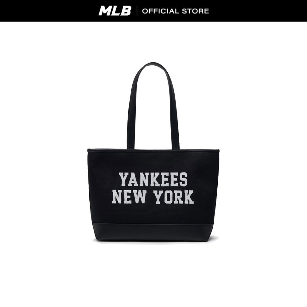 MLB กระเป๋า Tote Unisex Varsity รุ่น 3AORL104N 50BKS - สีดำ