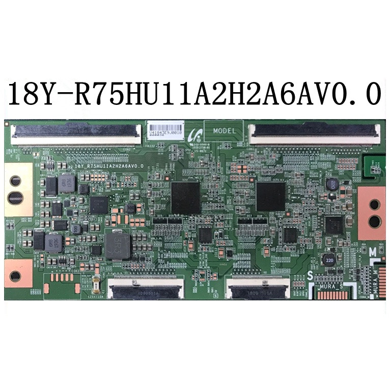 18Y-R75HU11A2H2A6AV0.0 ทีวี Tcon board 18Y_R75HU11A2H2A6AV0 Logic BOARD