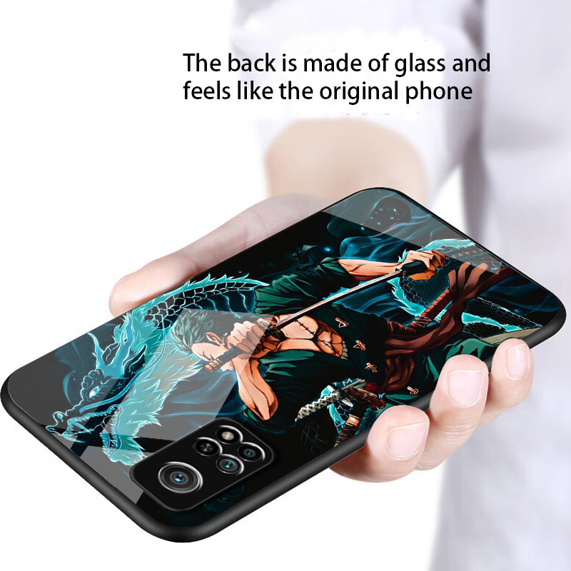 เคสกระจก Xiaomi mi 10T 5g / mi 10T pro 5g เคสกระจกนิรภัยฮาร์ดฝาหลังขอบซิลิคอนอ่อน - รูปที่ 5