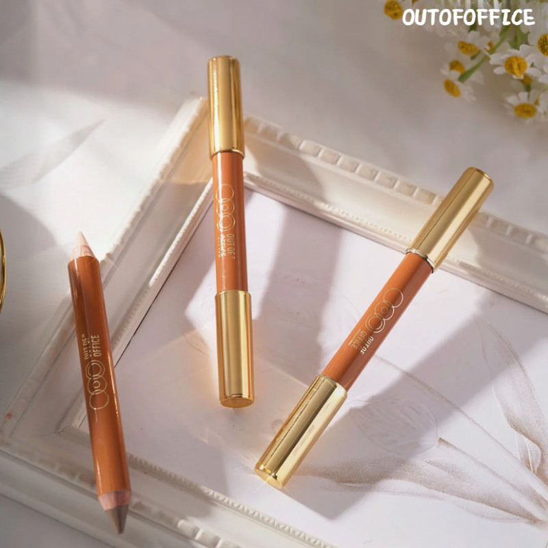 OUT OF FICE  ปากกาคอนทัวร์ ปลายฟิลทรัม ปลายคู่ คอนทัวร์รายละเอียดคอนทัวร์OOO