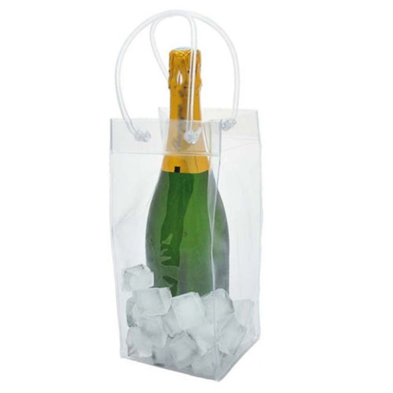 Ice wine bag Ice wine set Eco-friendly PVC wine bag Beer champagne bucket Drink bottle cooler chille