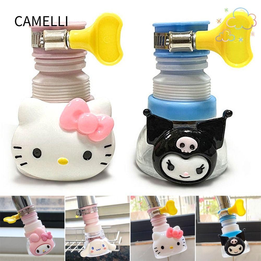 Camelli 1 ชิ้นส่วนขยายก๊อกน้ํา, Splash-proof Kitchen Shower เครื่องกรองน้ํา, ใช้ในบ้านอุปกรณ์อาบน้ํา 360 องศาหมุนก๊อกน้ําหัวฉีด