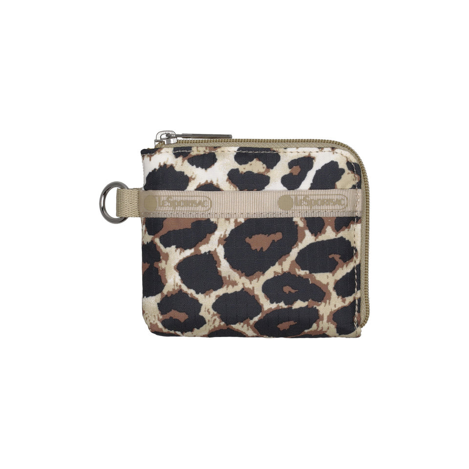 Lesportsac Slim Wallet - Flaxen Leopard