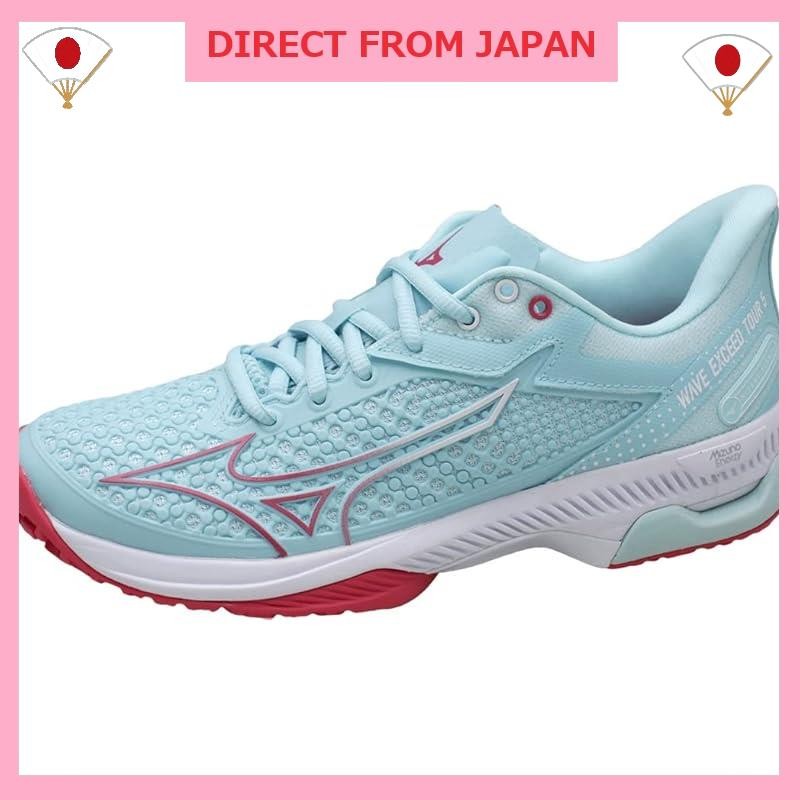 
[Mizuno] Tennis Shoes Wave Exceed TOUR 5 OC Women's Turquoise × Coral × White 25.5 cm E
[Mizuno] Te