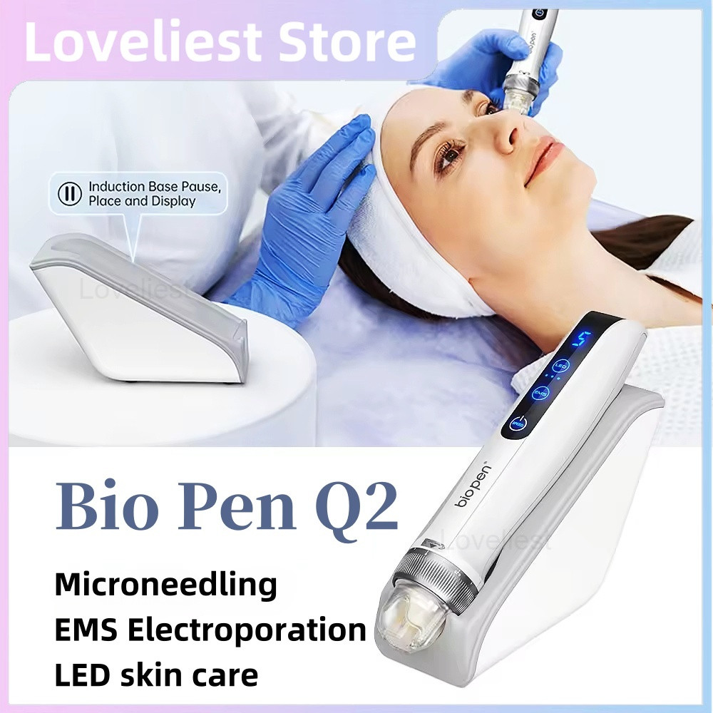 Bio Pen Q2-EMS Electroporation LED Skin Care Red Light Blue Light 4-in-1 Beauty Machine
