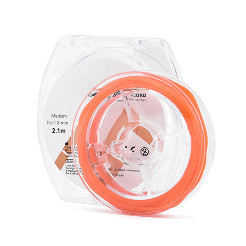 ยางทันตกรรม Dam Stabilizing Cord Elastic Wedges Clamps แผ่นยาง Barrier Wedge Line 2.1 m /Dia 1.8 มม.