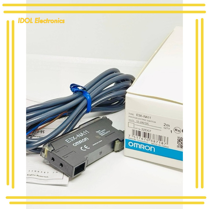 ราคาถูก! งานแท้ E3X-NA11 เซ็นเซอร์ไฟเบอร์ออฟติค NPN  12-24VVDC  สินค้าใหม่ พร้อมส่ง – โปรปัง