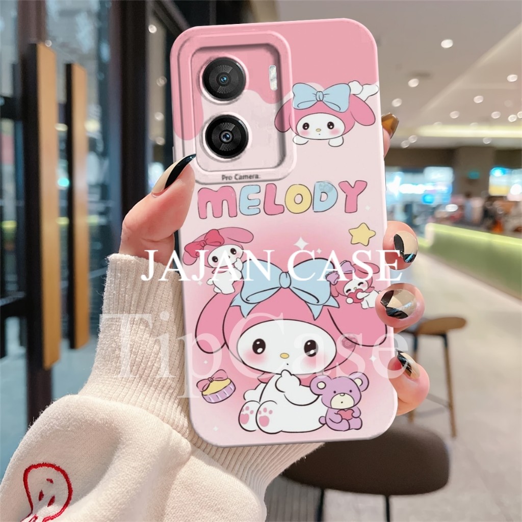 Softcase สําหรับ IQOO Z7 5G / IQOO Z7X 5G เคส Procamera การ์ตูนน่ารัก Motif