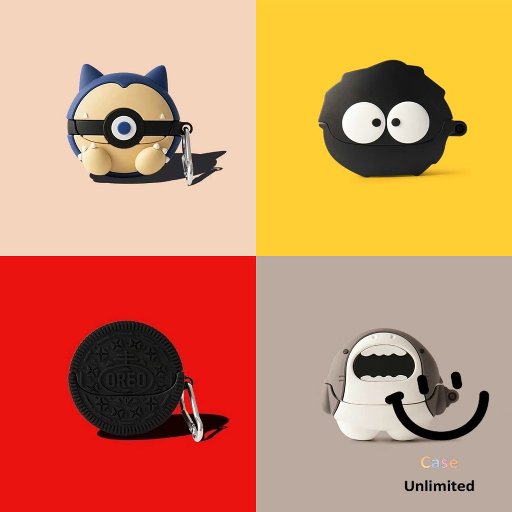 สําหรับ SoundCore K20i เคส Case เคสหูฟังบุคลิกภาพ briquettes ฉลาม