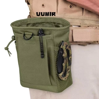 UUMIR กระเป๋าเก็บของ, กระเป๋าคาดเอวแบบพกพากลางแจ้ง, เข็มขัดสวมปรับได้ กระเป๋าเครื่องมือมัลติฟังก์ชั่น อุปกรณ์จัดเก็บขนาดเล็ก