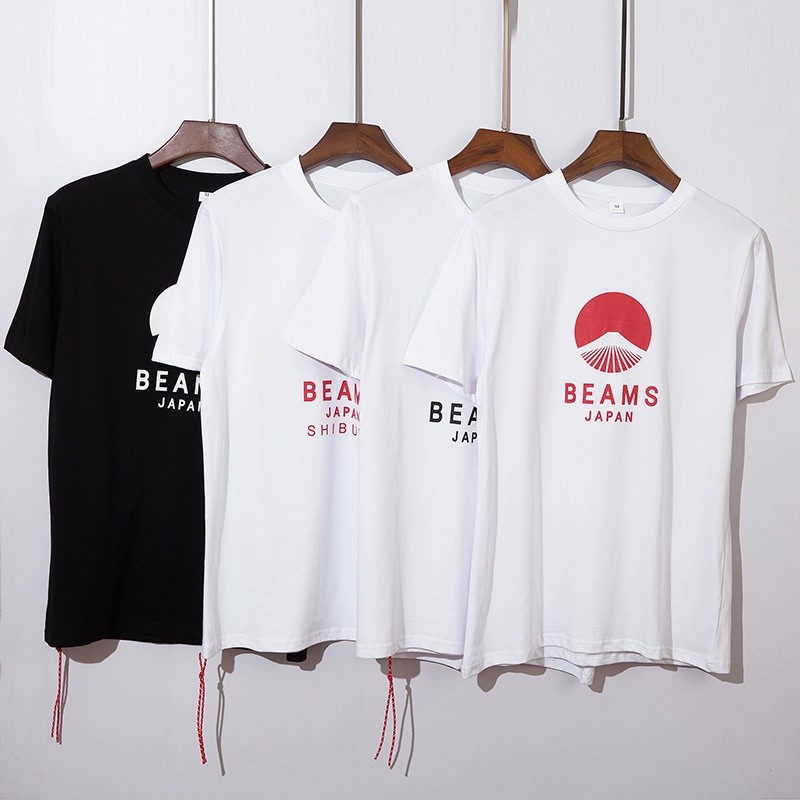 Unisex BEAMS x patagonia JAPAN T-shirt Bull Head Mount Fuji Print