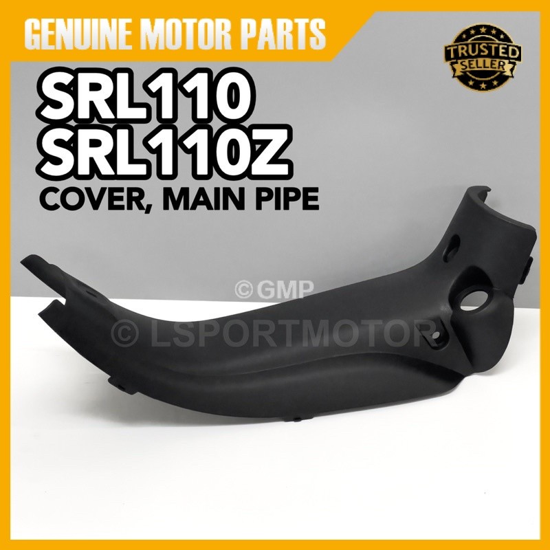 LAGENDA SRL110 / SRL110Z COVER, MAIN PIPE (MATTE BLACK) 5TF-F842M-00 YAMAHA LAGENDA110Z INNER FRONT 