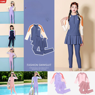 ชุดว่ายน้ําวันพีช แขนยาว ขนาดใหญ่ 110-170 ซม. สําหรับเด็กผู้…