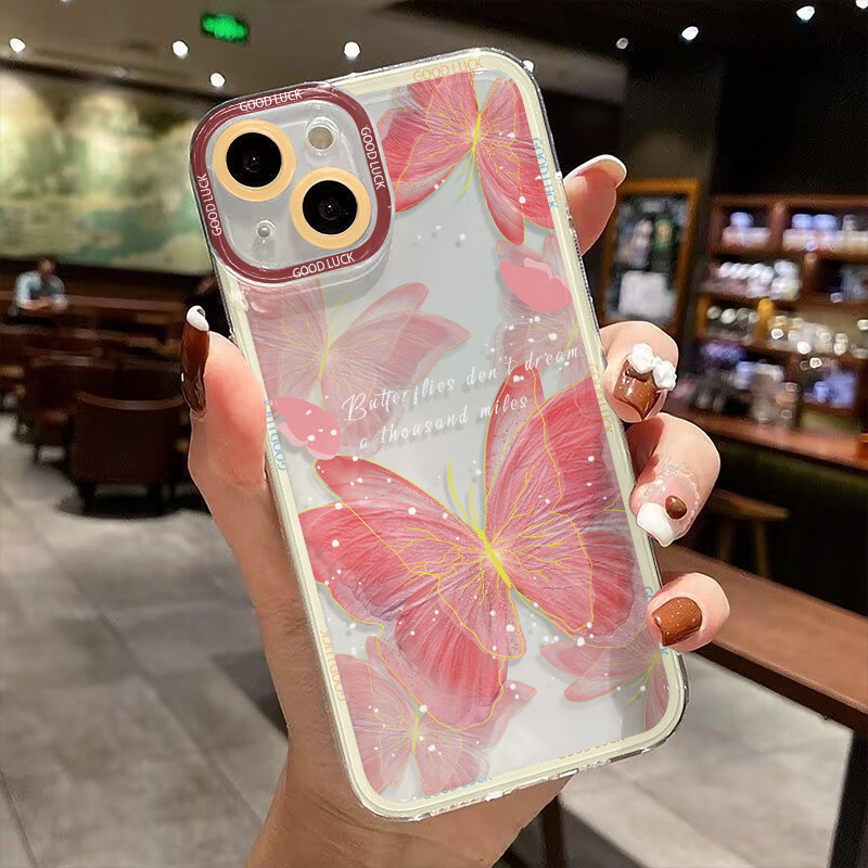 Mario ส่งจากไทย เคสโทรศัพท์มือถือนิ่ม เคสไอโฟน สําหรับ iPhone 14 8 PLUS 16 12 11 15 13Promax X/R XSMax se2020 ดอกไม้