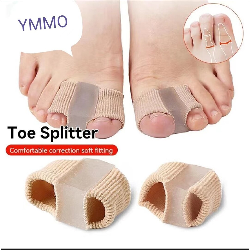 1PC Toe Separator Valgus Bunion Corrector Orthotics ฟุตกระดูก Thumb Adjuster Correction Pedicure ฟุต Straightener