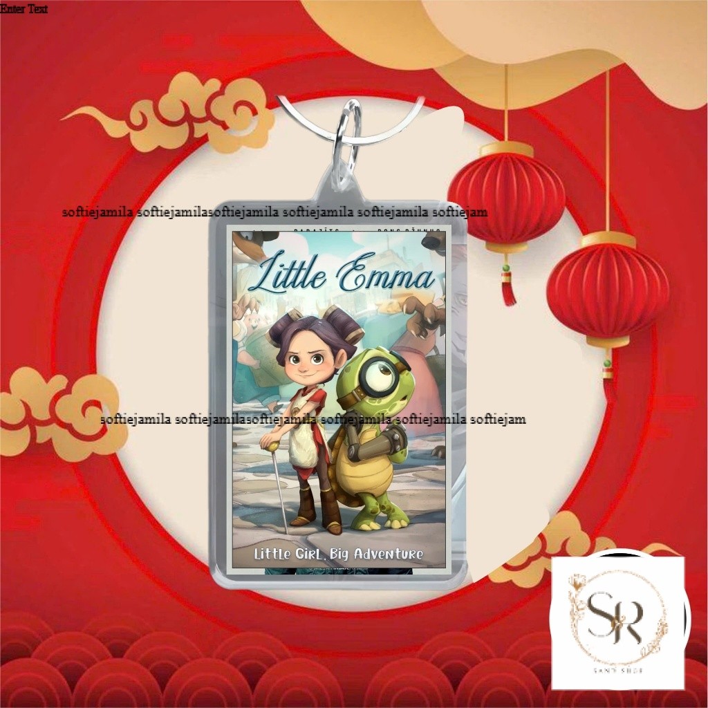 พวงกุญแจ Emma and the Little Kingdom