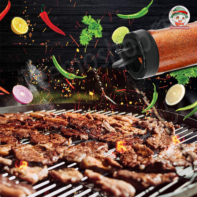 ขวดใส่เครื่องปรุง ขวดเครื่องเทศ ฝาปิดแน่นดีไซน์ผีเสื้อ กันชื้น ใช้ง่าย วัสดุใสคุณภาพสูง สำหรับบาร์บีคิว/ครัวเรือน - รูปที่ 6