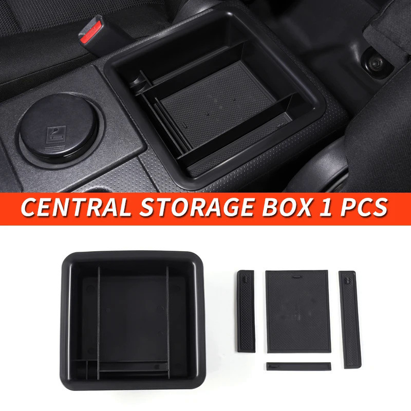 2007-2022 For Toyota FJ Cruiser armrest box storage box for storing keys, documents, cigarette stora