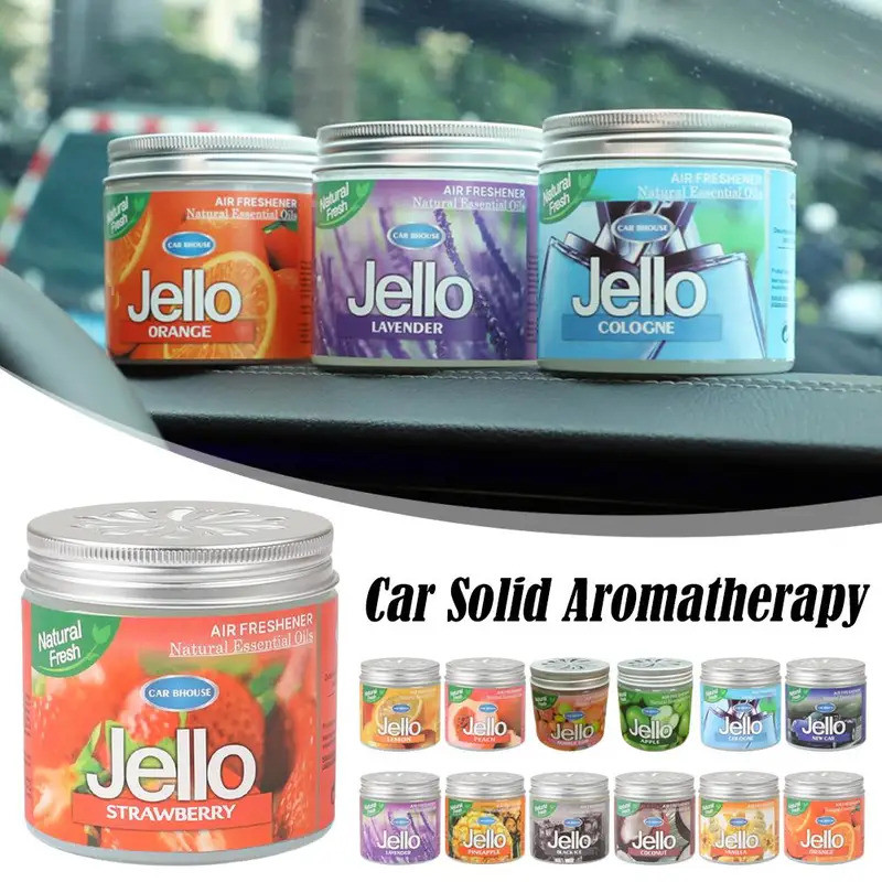 Car Perfume JELLO Car Solid Aromatherapy Cross-border Home Aromatherapy Car Car Perfume Scents Vario