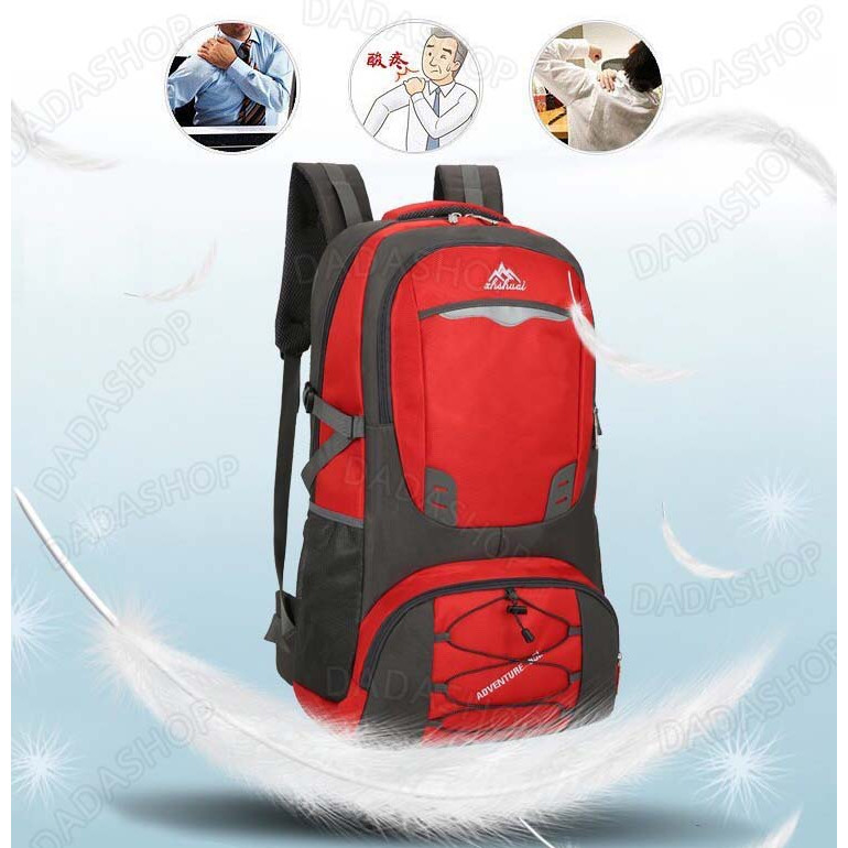 Lady bagTraveler Backpack 40L / 60L / 85L / กระเป๋าเป้สะพายหลัง กระเป๋าเดินทางWaterproof Outdoor Bac