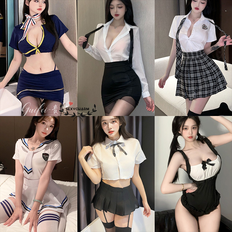 Sexy Charm🎗️🎗️ ชุดนอนเซ็กซี่ ชุดคอสเพลย์ พร้อมส่งจากไทย ชุดนอนไม่ได้นอน เซ็กซี่ หลายสไตล์