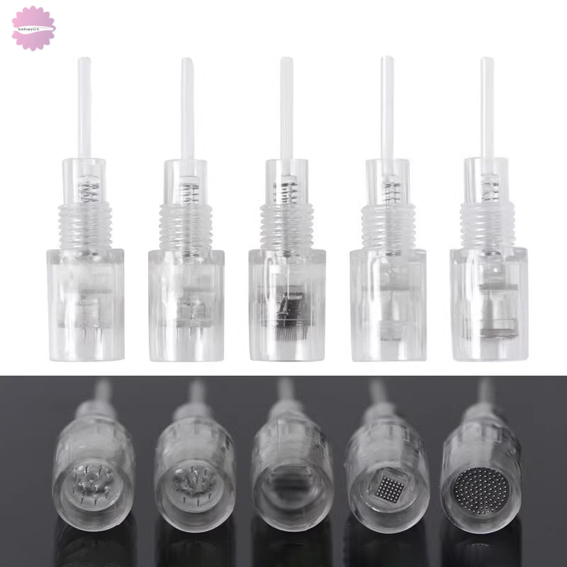 50pcs Nano รอบสําหรับแต่งหน้าถาวร Charmant Eyebrow Machine ปากกา Accessiroes 12 P/36 P/42 P สกรูสําหรับ Tattoo Mahcine ปากกา Bb/glow อุปกรณ์