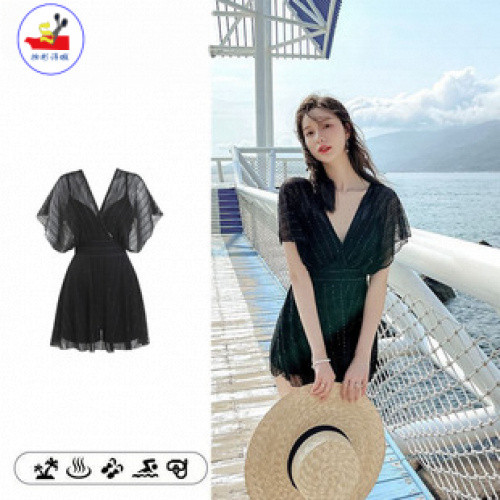 WSXชุดว่ายน้ํา สไตล์สปอร์ต แฟชั่นเกาหลี สําหรับผู้หญิงใหม่,หลังสวย,ชุดว่ายน้ำสตรี,ลูกไม้,มีเสน่ห์,ชุ