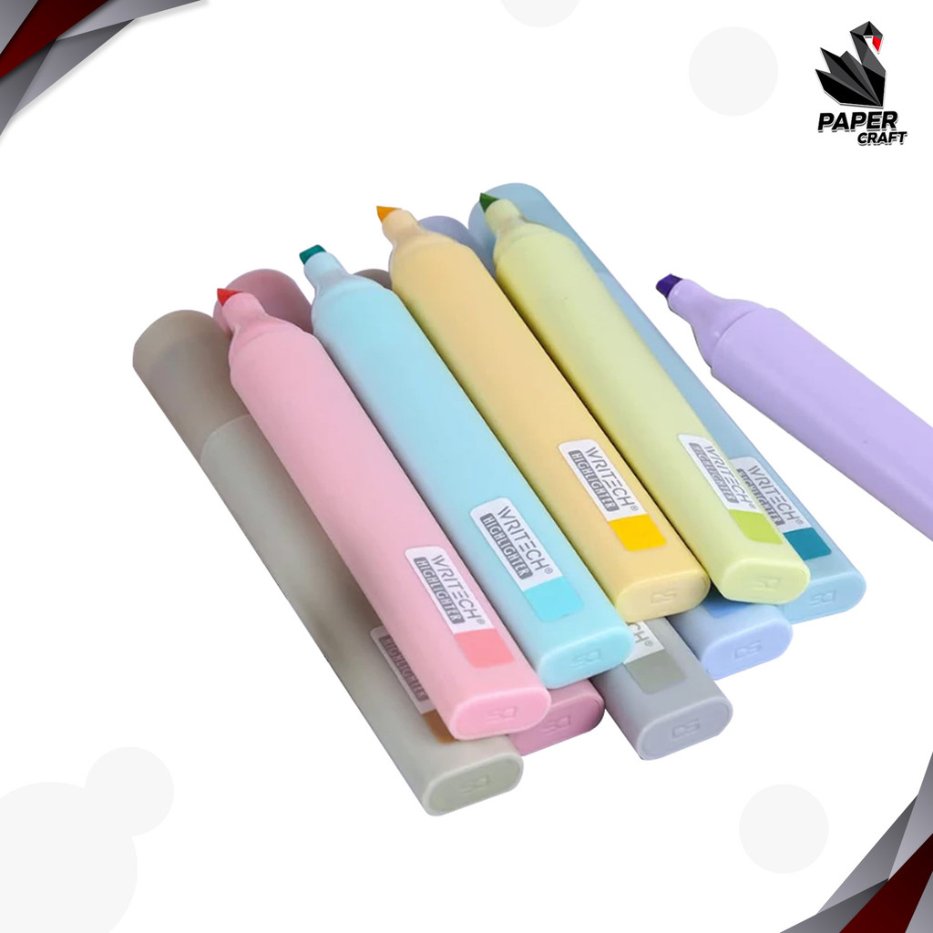 Writech (ไรท์) ปากกาไฮไลท์ สีวินเทจ และ สีพาสเทล รุ่น W-832 (1 ด้าม) ราคา ถูกที่สุด ดีลบีเคเค แกลเลอรีภาพที่ 5