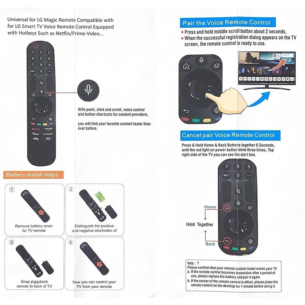 ใหม่เปลี่ยน MR23GA AKB76043102 สําหรับ LG TV Voice Magic รีโมทคอนโทรล OLED65C3PSA ราคา ถูกที่สุด ดีลบีเคเค แกลเลอรีภาพที่ 7