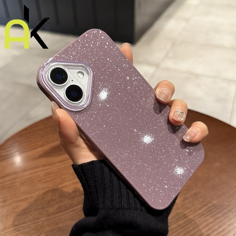 AK กลิตเตอร์ IMD เคส For OPPO A3 A3X A5 Pro A54 A53 A18 A38 A57 2022 A58 A60 A15 A15S A16 A5S A12 A74 A95 A79 A9 2020