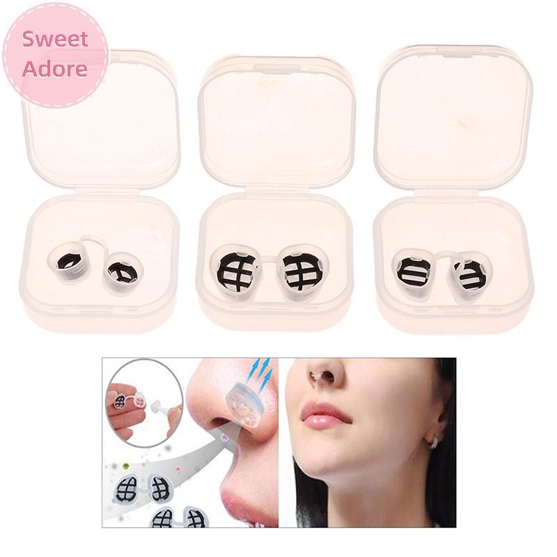 Sweetadore S/M/L ตัวกรองจมูกที่มองไม่เห็น Anti Air Pollution Pollen ตัวกรองฝุ่นจมูกภูมิแพ้ TH
