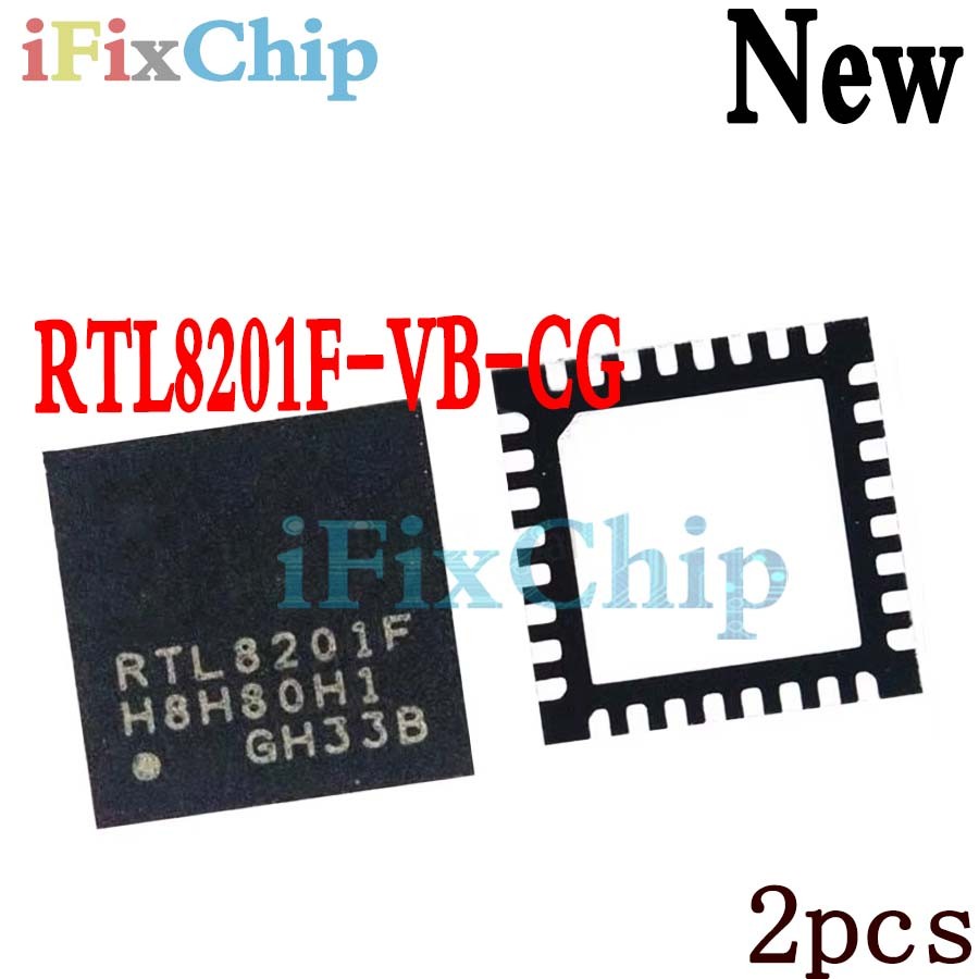2 ชิ้น ยี่ห้อใหม่ RTL8201F RTL8201F-VB-CG QFN-32