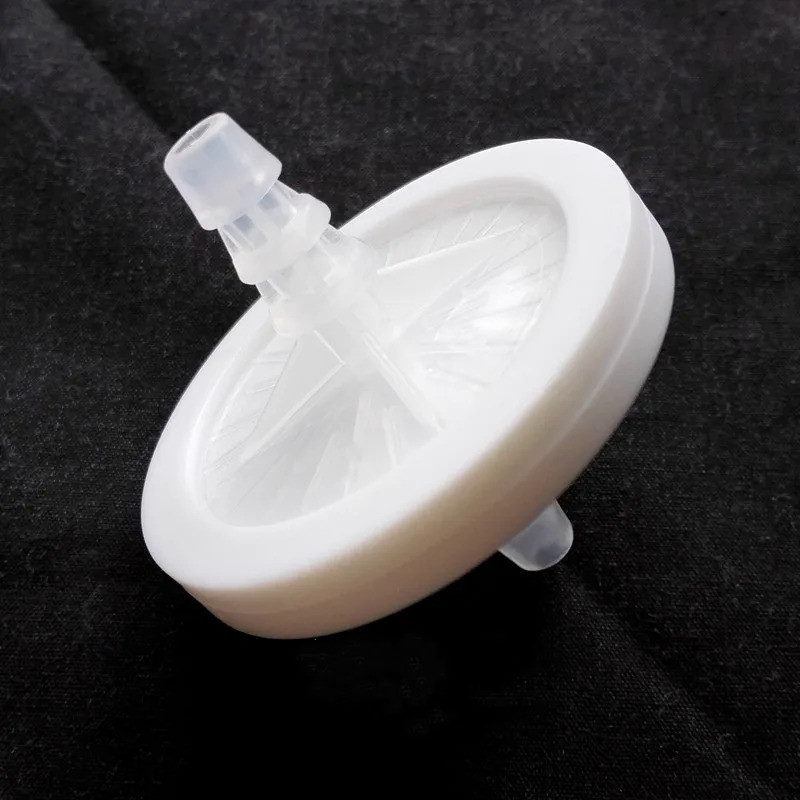 5pcs/lot 50mm 0.22um Disposable Air Filter with Hydrophobic PTFE Membrane for Laboratory Biological 