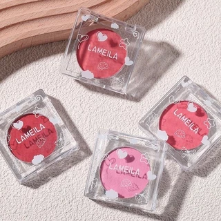 LAMEILA บลัชออนปัดแก้ม บลัชออนพาเลท เนื้อแมตต์ เครื่องสําอาง โทนนู้ด สีโมโนโครมธรรมชาติ