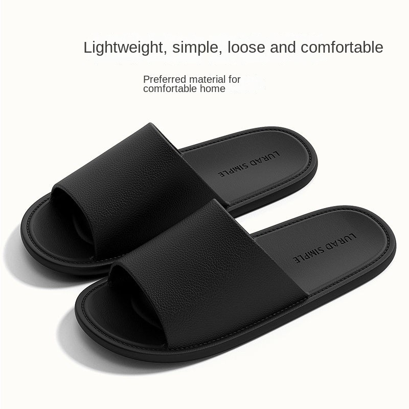 รองเท้าแตะอาบน้ําคุณภาพสูง EVA น้ําหนักเบารองเท้าแตะในร่มโรงแรมระดับห้าดาวรองเท้าแตะเฉพาะบ้าน Anti-Slip Mute Antibacter - รูปที่ 6