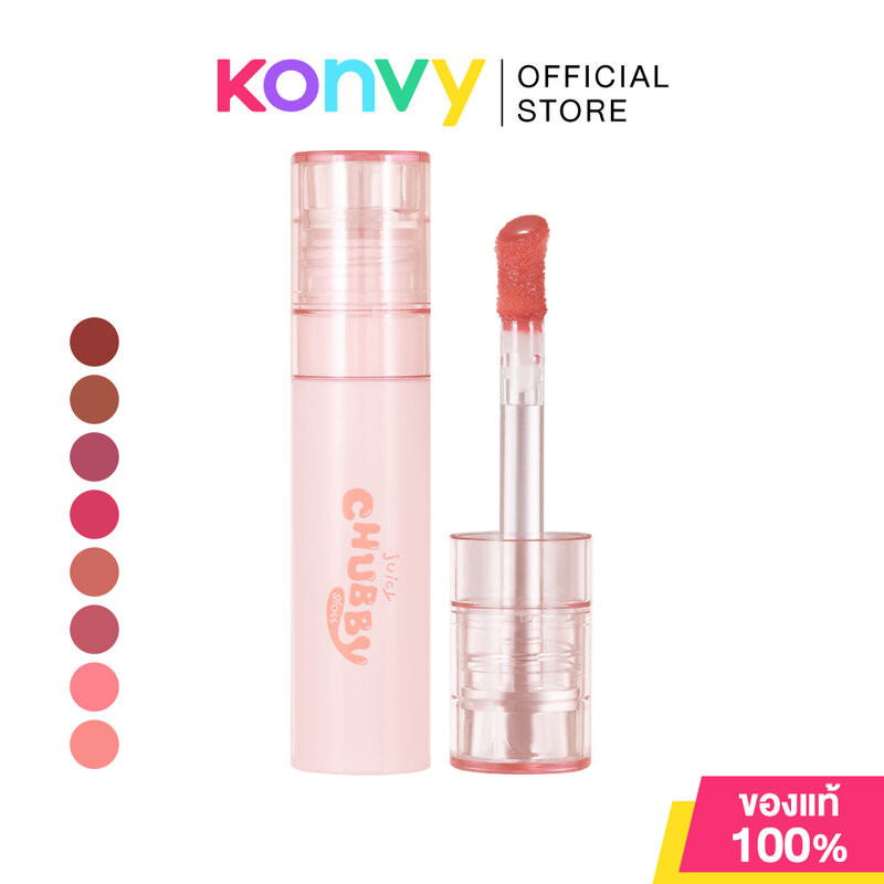 Mei Linda Juicy Chubby Gloss 3.5g เมลินดา ลิปกลอส สัมผัสเบาสบายปาก