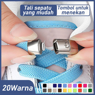 1 Set Tali Sepatu GESPER Praktis Tanpa Ikat Simple Shoelace Simple Lazy Tali Sepatu Elastis