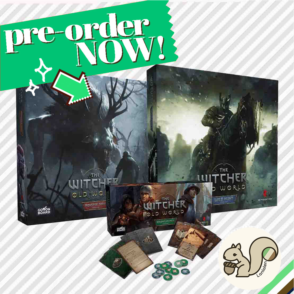 The Witcher: The Old World Adventure Pack / Monster Trail / Wild Hunt Board Game บอร์ดเกม [Pre-Order