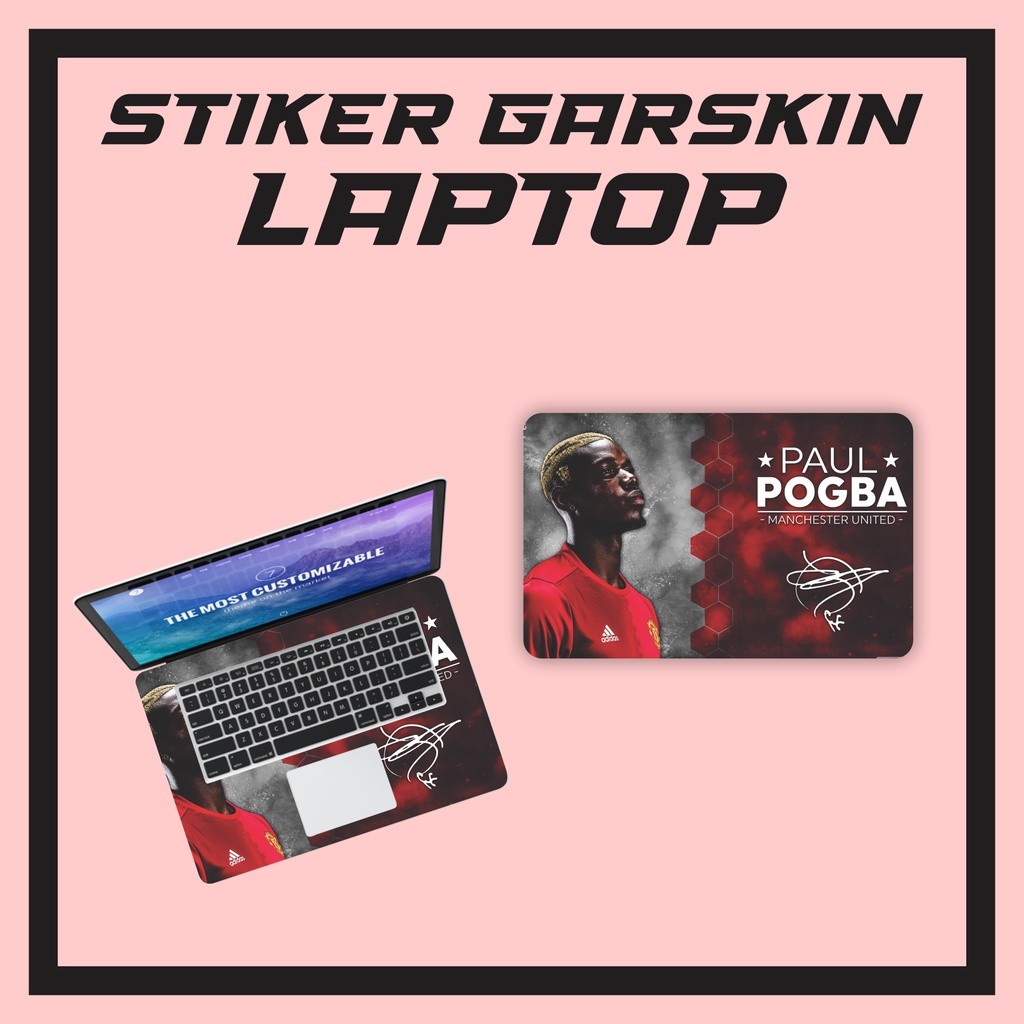 Garskin Stickers Laptop Protector Laptop Accessories World Football Player motif