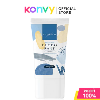 La Peach Deodorant Cream 30ml ลาพีช ผลิตภัณฑ์ลดเหงื่อและระงับกลิ่นกาย.